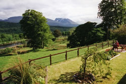 View from Strone Farmhouse